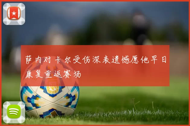 萨内对卡尔受伤深表遗憾愿他早日康复重返赛场